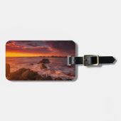 海岸線 | Sunset Pacific Grove Carmel California ラゲッジタグ (正面横)