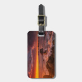 海岸線 | Sunset Pacific Grove Carmel California ラゲッジタグ (正面縦)