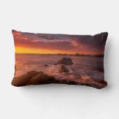 海岸線 | Sunset Pacific Grove Carmel California ランバークッション (裏面)
