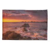 海岸線 | Sunset Pacific Grove Carmel California 枕カバー (裏面)