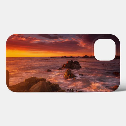 海岸線 | Sunset Pacific Grove Carmel California Case-Mate iPhoneケース (裏面 (横))