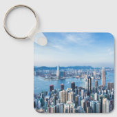 海岸線 Tsim Sha Tsu, Hong Kong Island, Asia キーホルダー (正面)