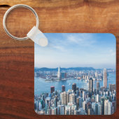 海岸線 Tsim Sha Tsu, Hong Kong Island, Asia キーホルダー (正面)