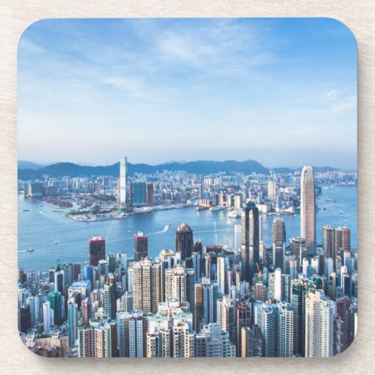 海岸線 Tsim Sha Tsu, Hong Kong Island, Asia コースター (正面)