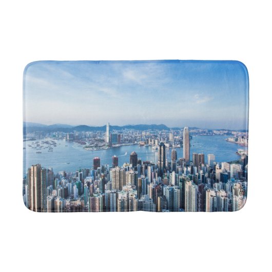 海岸線 Tsim Sha Tsu, Hong Kong Island, Asia バスマット (正面)