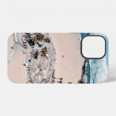 海岸近くのリゾート iPhoneケース (裏面横)