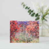 海岸近くの花の木 ポストカード (スタンド正面)