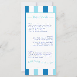 海岸週末の最後のトーストバチェロレッテ