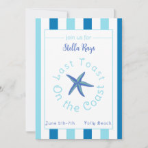 海岸週末の最後のトーストバチェロレッテ