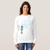 海岸週末の最後のトーストバチェロレッテ スウェットシャツ (正面フル)