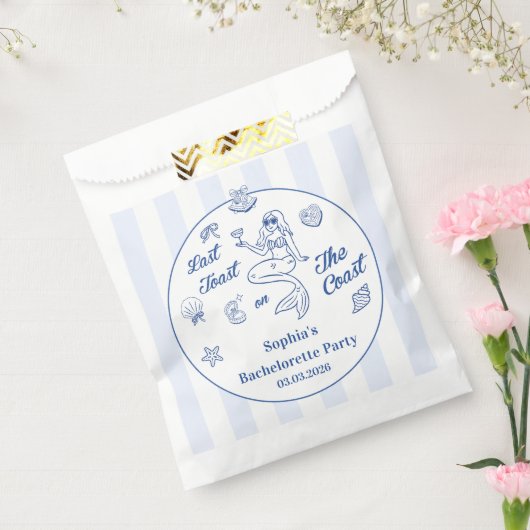 海岸週末の最後のトーストバチェロレッテ フェイバーバッグ (封をした状態)