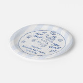 海岸週末の最後のトーストバチェロレッテ ペーパープレート (アングル)