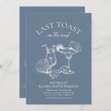 海岸週末の最後のトーストバチェロレッテ