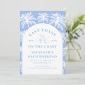 海岸週末の最後のトーストバチェロレッテ 招待状 (スタンド正面)