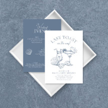 海岸週末の最後のトーストバチェロレッテ