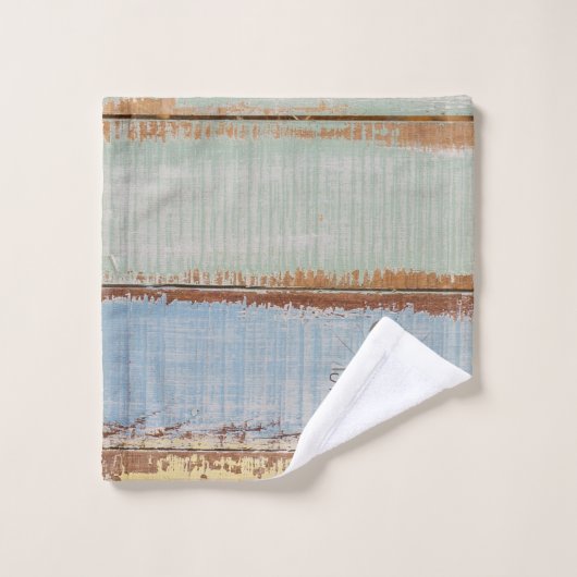 海岸風化航海の夏ビーチ木風呂 バスタオルセット (ウォッシュタオル)