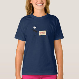 "海岸"の警告しますTシャツ Tシャツ