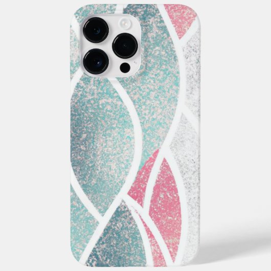 海岸/ビーチの抽象的な波 Case-Mate iPhoneケース (裏面)