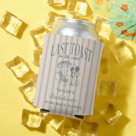 海岸 ブライズメイド パーティー ネイビー 缶クーラー (インサイチュ 夏)