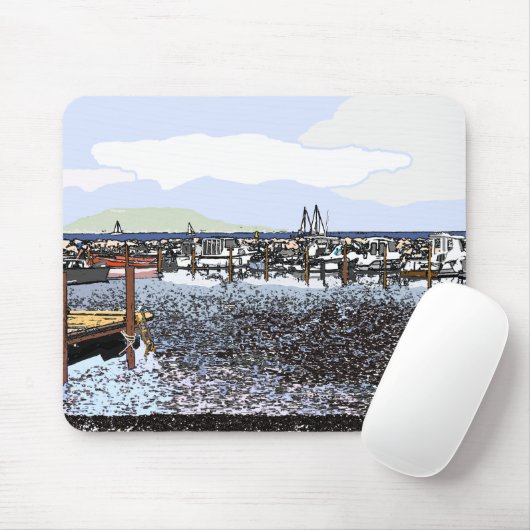 海岸、マセイヤン 南フランス マウスパッド (マウス)