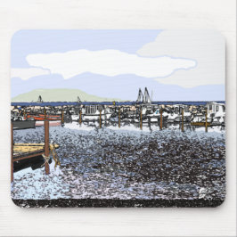 海岸、マセイヤン 南フランス マウスパッド