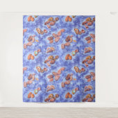 海岸、波、小石 タペストリー (正面)