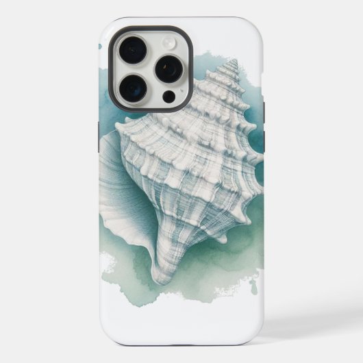 海岸/海事 貝殻 iPhoneケース (裏面)
