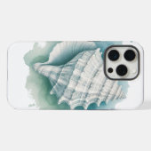 海岸/海事 貝殻 iPhoneケース (裏面横)