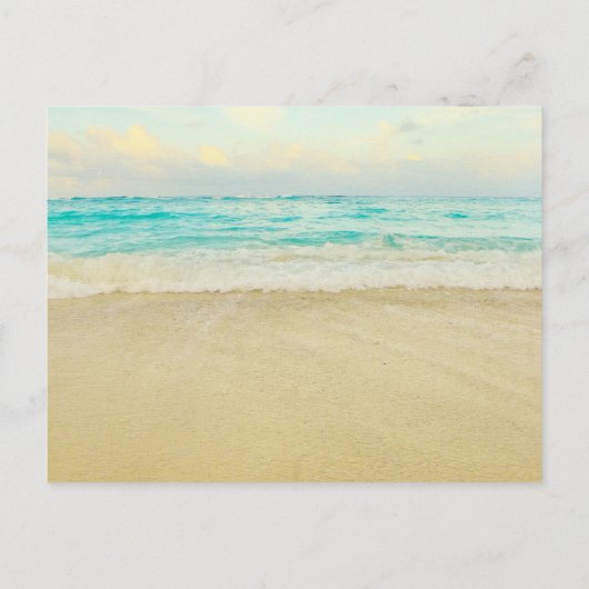 海岸 記憶の写真を共有する 追悼式 ポストカード (裏面)