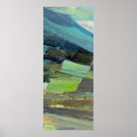 海岸IIの表示 |抽象芸術プリント2 ポスター (正面)