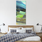 海岸IIの表示 |抽象芸術プリント7 キャンバスプリント (インサイチュ (寝室))