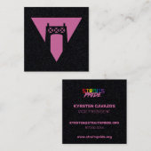 海峡のプライド スクエア名刺 (正面/裏面)