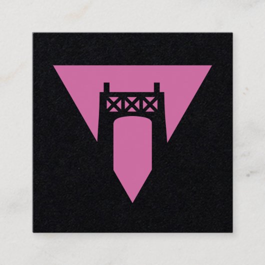 海峡のプライド スクエア名刺 (正面)