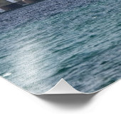 海峡を渡るマッキナック橋 フォトプリント            (角)