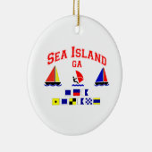 海島GA. セラミックオーナメント (右)