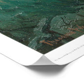 海崖からの黄金門(1154) ポスター (角)