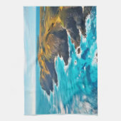 海崖：ワイルドショア キッチンタオル (縦)