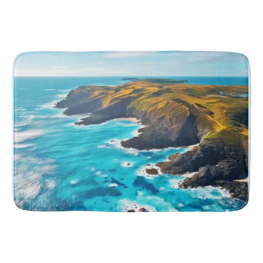 海崖：ワイルドショア バスマット (正面)