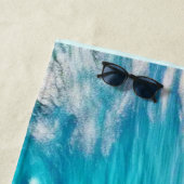 海崖：ワイルドショア ビーチタオル (インサイチュ)