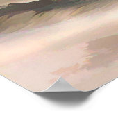 海嵐の前のボート ポスター (角)