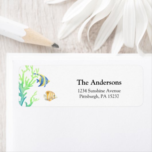 海差出人住所 ラベル (インサイチュ)