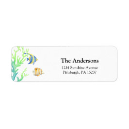 海差出人住所 ラベル