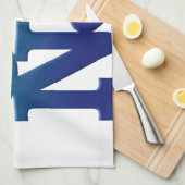 海市NJからの挨拶 キッチンタオル (四つ折り)