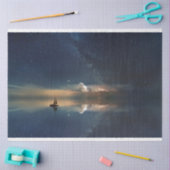 海帆船銀河系スターズ20x30デクページ 薄葉紙 (クラフト)