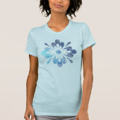 海床地形オーナメント Tシャツ (正面)