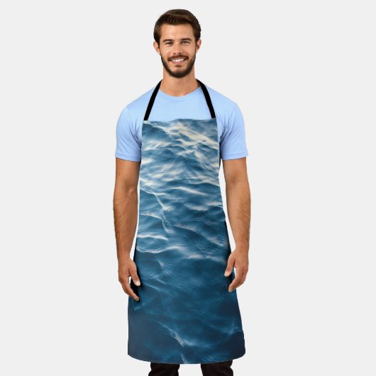 海床 エプロン (着用した状態)