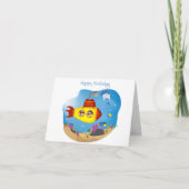 海底お祝い カード (正面)