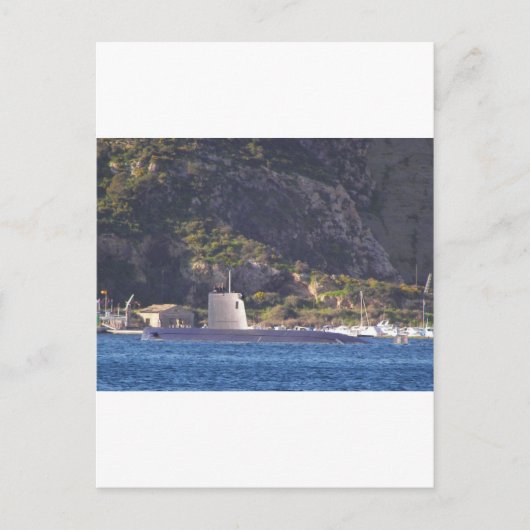 海底に沈む。 ポストカード (正面)