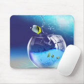 海底のマウスパッドの魚ボール マウスパッド (マウス)