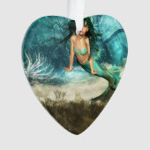 海底の人魚 オーナメント (正面)